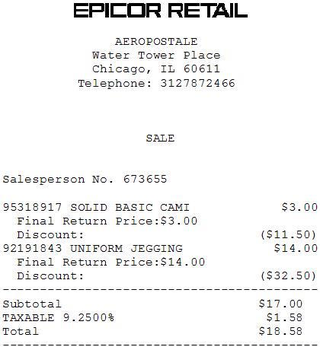 Illustration for article titled Things You Are Buying At The Chicago Aeropostale